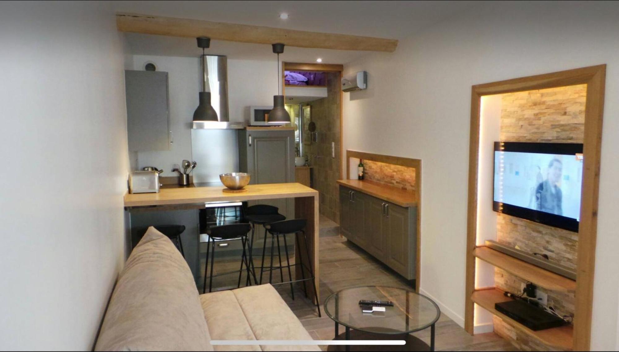 Studio Avec Mezzanine Antibes Exterior photo